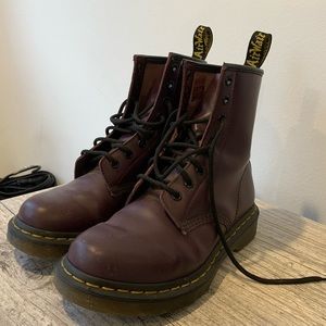 Purple Doc Martens